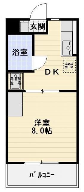 サンビレッヂIの間取り写真