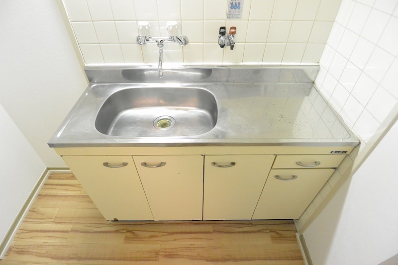 キッチン　コンロ設置可能タイプ