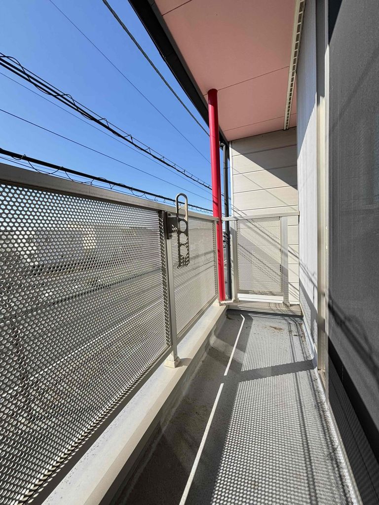 バルコニー　庭