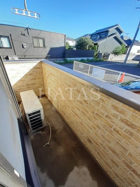 バルコニー　同物件別部屋です。