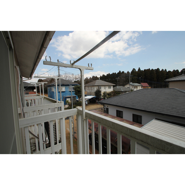 眺望　２０３号室バルコニーからの眺望