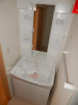 洗面設備　洗髪洗面化粧台