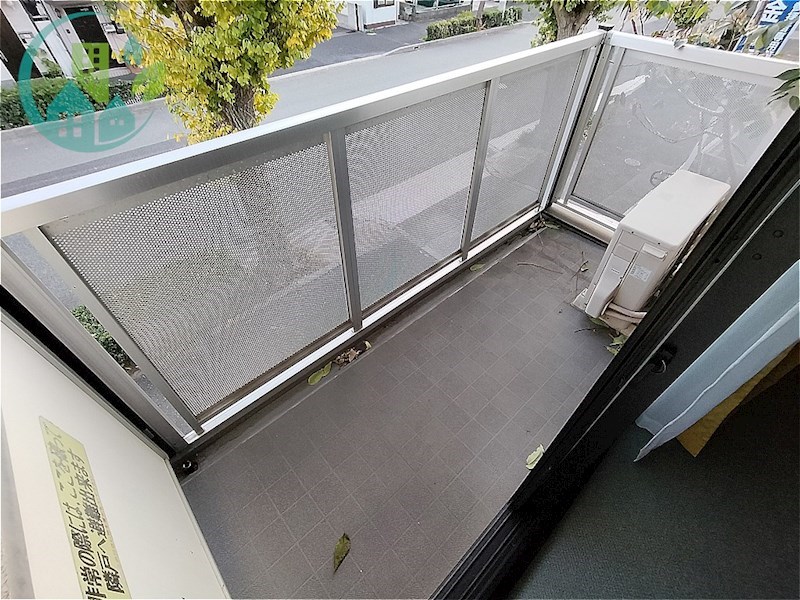 バルコニー　レオパレス王子（家具・家電付、仲介手数料不要）