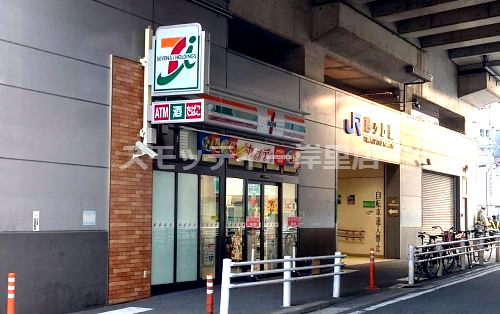 コンビニ　セブンイレブン JR鶴ヶ丘駅前店（コンビニ）まで413m