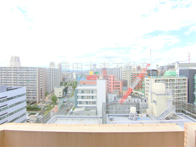 眺望　最上階角部屋ご覧の眺望！