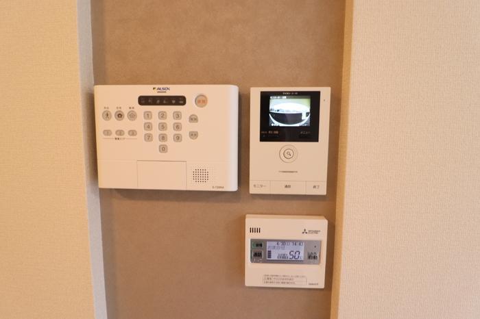 セキュリティ　ＡＬＳＯＫ防犯警備、モニター付インターホン