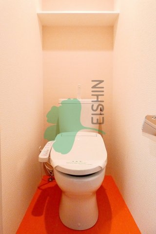 トイレ　清潔感のあるトイレです。