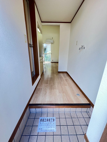 玄関　ゆったりとした玄関です