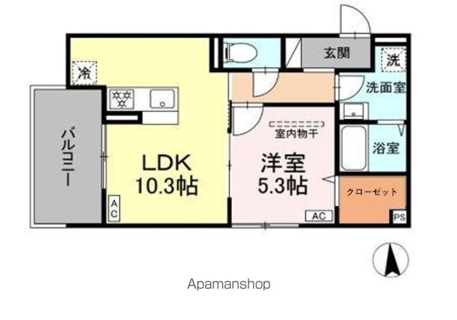 エリシア泉町の間取り写真
