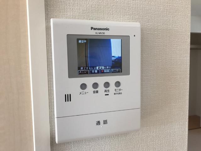 セキュリティ　カメラ付インターホン（イメージ）