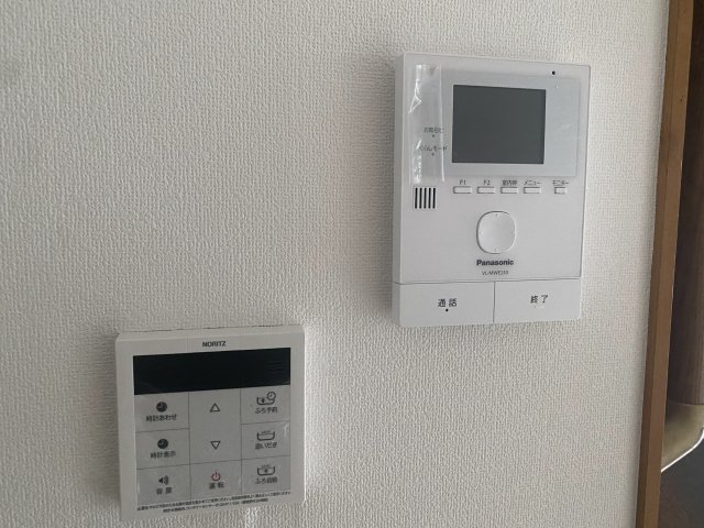 セキュリティ　高見の里6丁目テラスハウス　TVモニター付きインターホン
