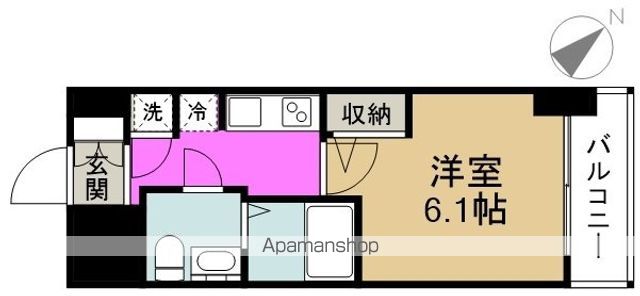 アドバンス西梅田ラシュレの間取り写真