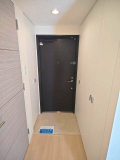 玄関　明るい玄関です