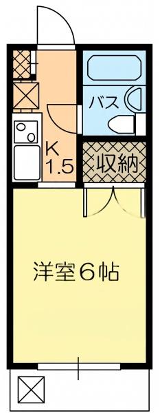 パステルハウスの間取り写真