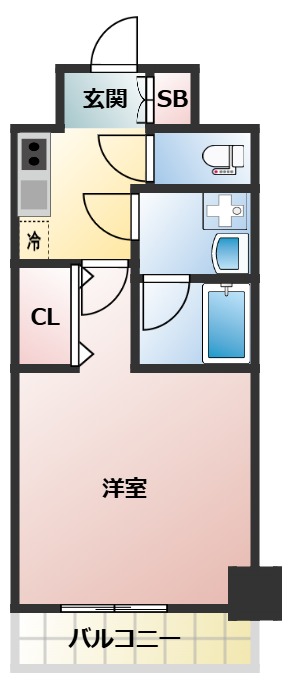 オーキッドレジデンス船橋本町の間取り写真