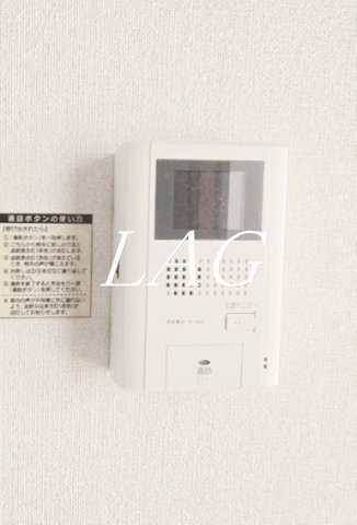 セキュリティ　モニター付きインターホンです。