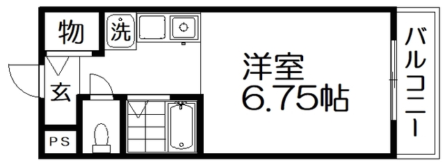 アクシス堂山2の間取り写真