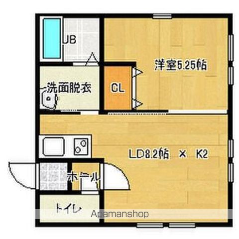 CASA西町グランデB棟の間取り写真