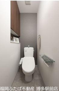 ネストピア福岡空港駅前のトイレ写真