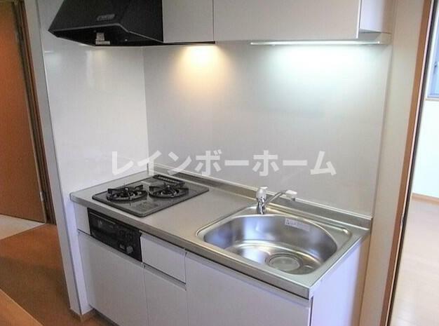 東武東上線 和光市駅 徒歩15分 3階建 築17年のキッチン写真