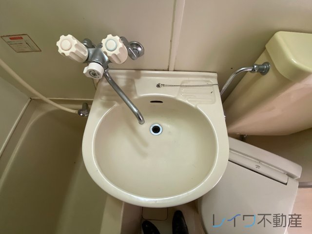 洗面設備　使いやすい洗面所です