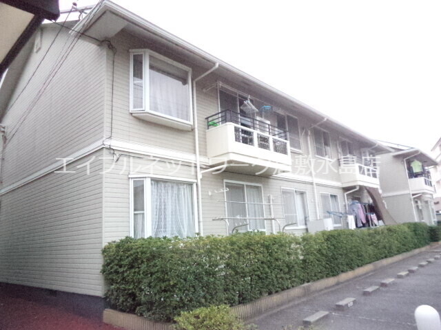 倉敷市児島田の口のアパートの建物外観