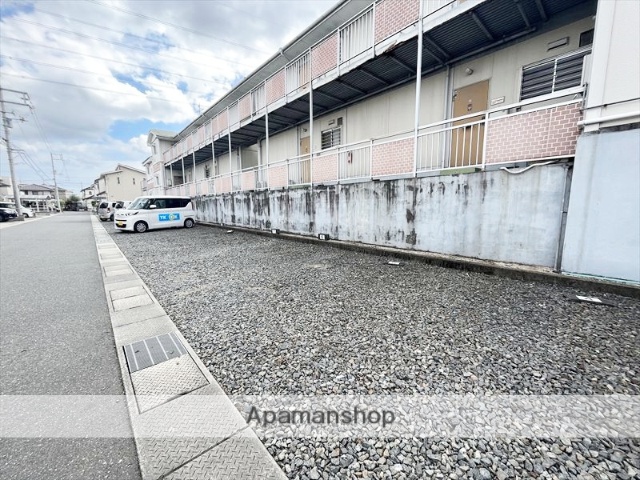 駐車場　眺望
