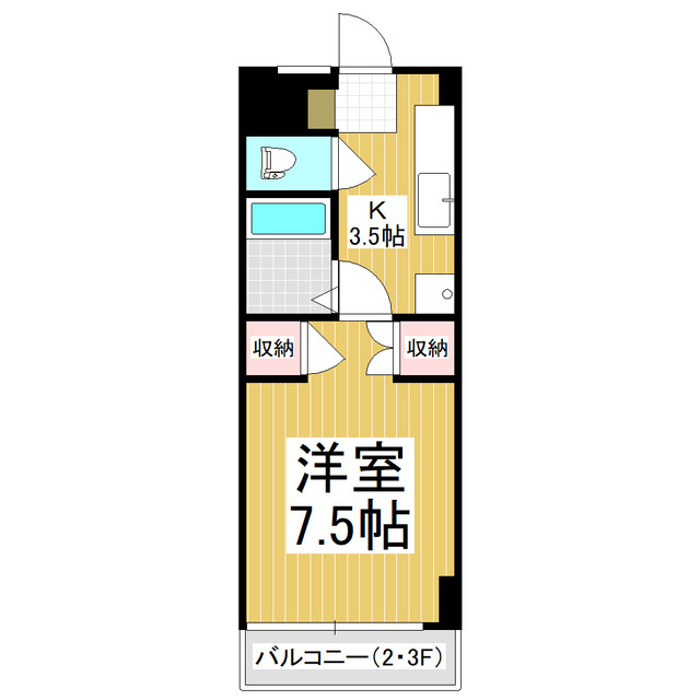 ベクベームの間取り