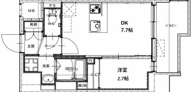 RESIDENCE花畑の間取り