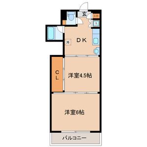 仙台市若林区大和町のマンションの間取り