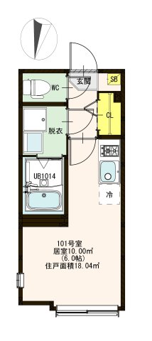 【エスペランサ立石の間取り】