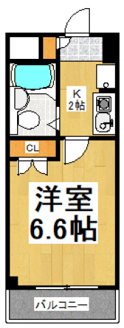 メゾンケイエヌの間取り