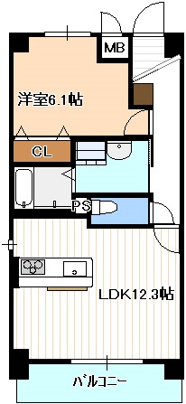 アステールＫの間取り