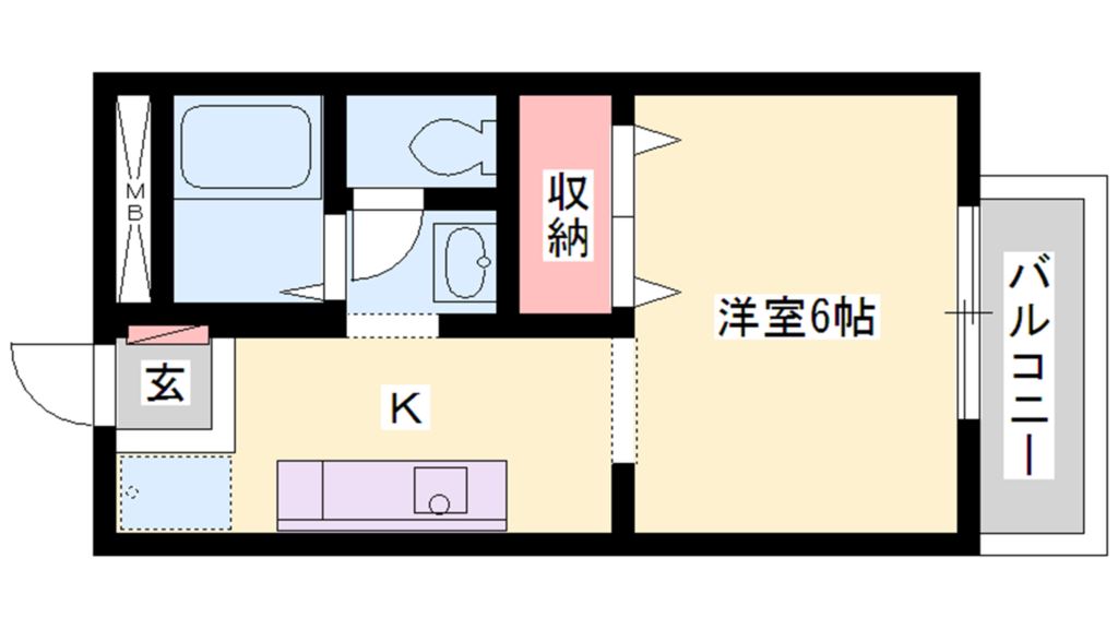 【Ｍメゾンの間取り】