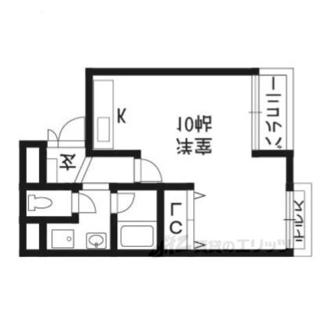 京都友禅文化会館の間取り