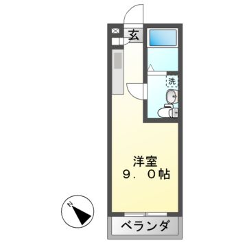 アルフォレスト森山の間取り