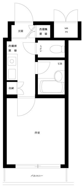 ルーブル東高円寺の間取り