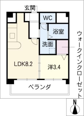 シャルマンツカーサの間取り