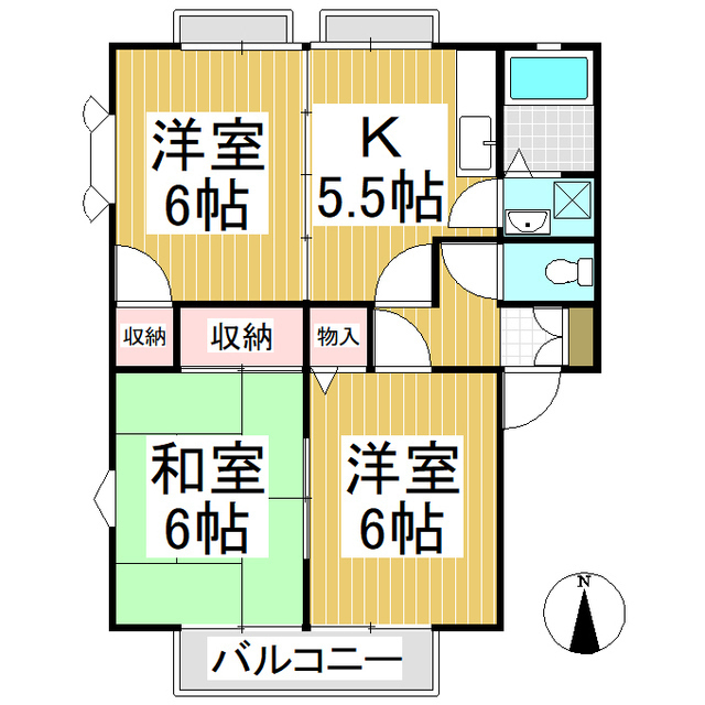 パナタウン・２１の間取り