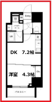 アーバンパーク王子IIの間取り