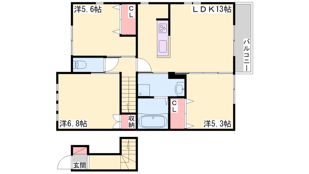 プレミアージュの間取り