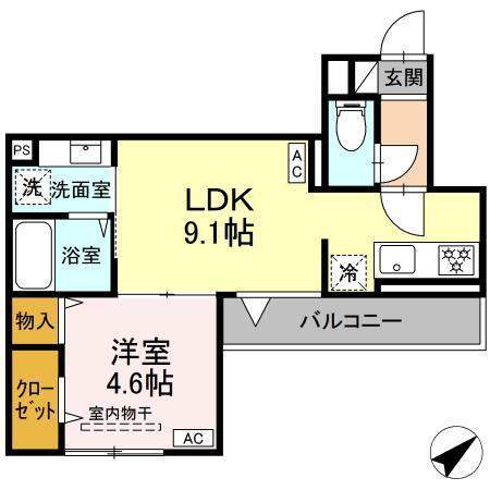 ファンウェーブ湘南辻堂の間取り