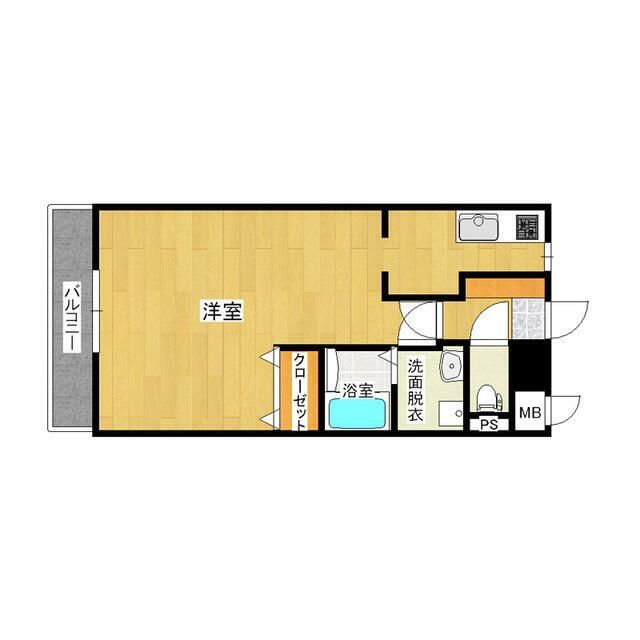 深谷市上柴町西のマンションの間取り