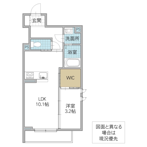 グランフェルス神崎の間取り