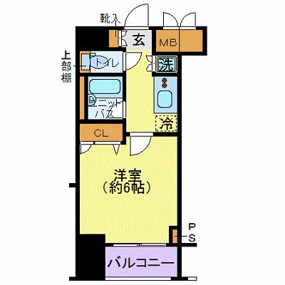 コンシェリア芝公園の間取り