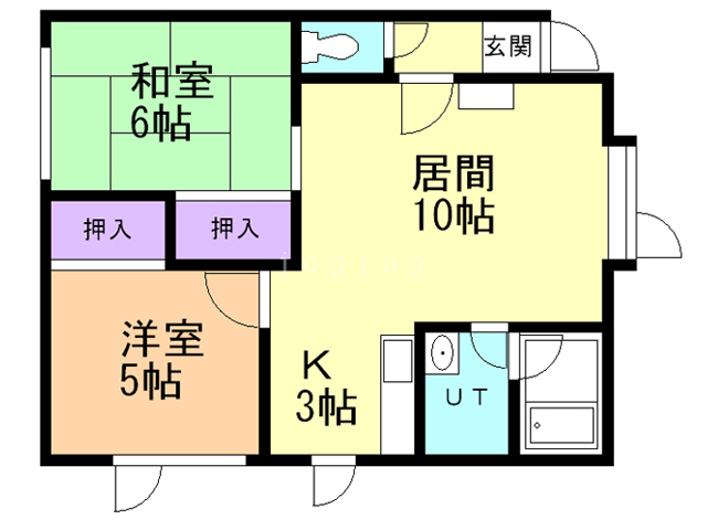 ハイツ元町の間取り