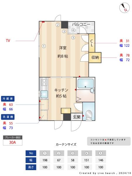 ハイム楓の間取り