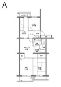 横浜市金沢区柴町のマンションの間取り