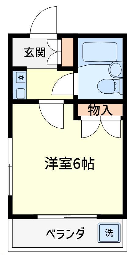 ソレイユみさとの間取り