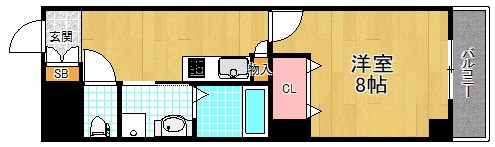 フリーディオ天の川の間取り